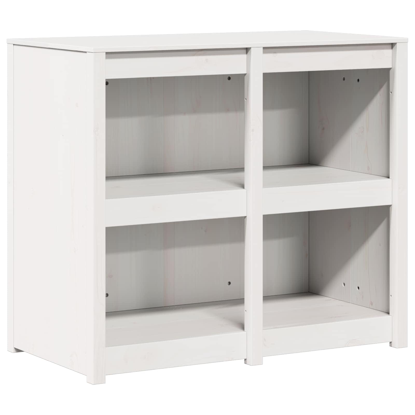 Mobile da Cucina da Esterno MEPPEL 4 Pezzi Bianco Legno Pino