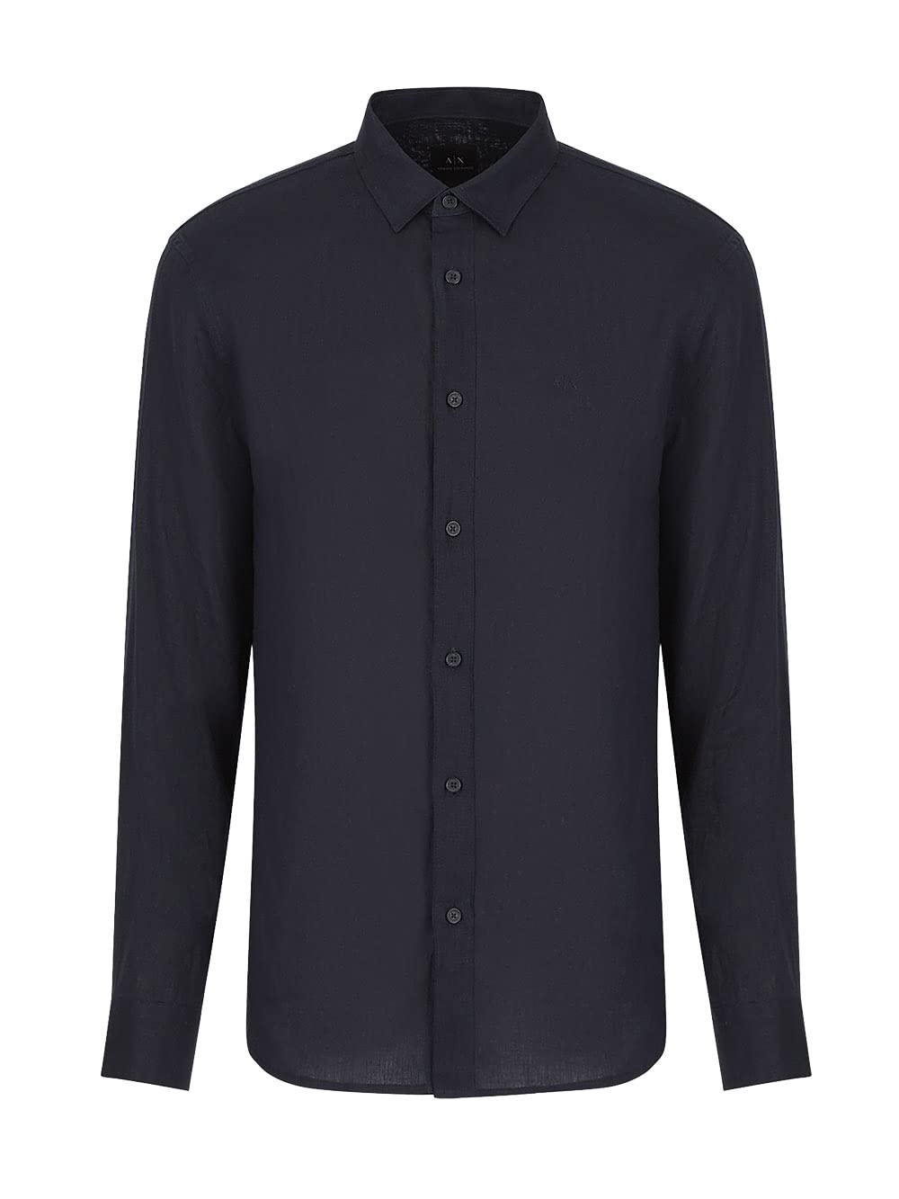 Armani Exchange Regular, Sur Ton Embroidered Logo Camisa de los Hombres