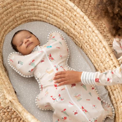 Image of Love to Dream Swaddle UP, Baby Sleep Sack, Self-Soothing Swaddles for Newborns, Get Longer Sleep, Secure Fit Helps Calm Startle Reflex, New Born Essentials for Baby, 1.0 TOG, 5-8.5 lbs, Beige