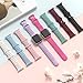 Breathable Sport Band Compatible with Apple Watch Band 40mm 38mm 41mm 42mm 44mm 45mm 46mm 49mm for Women，Soft Silicone Wristband Waterproof Strap for iWatch Series 10 SE 9 8 7 6 5 4 3 2 1 Ultra
