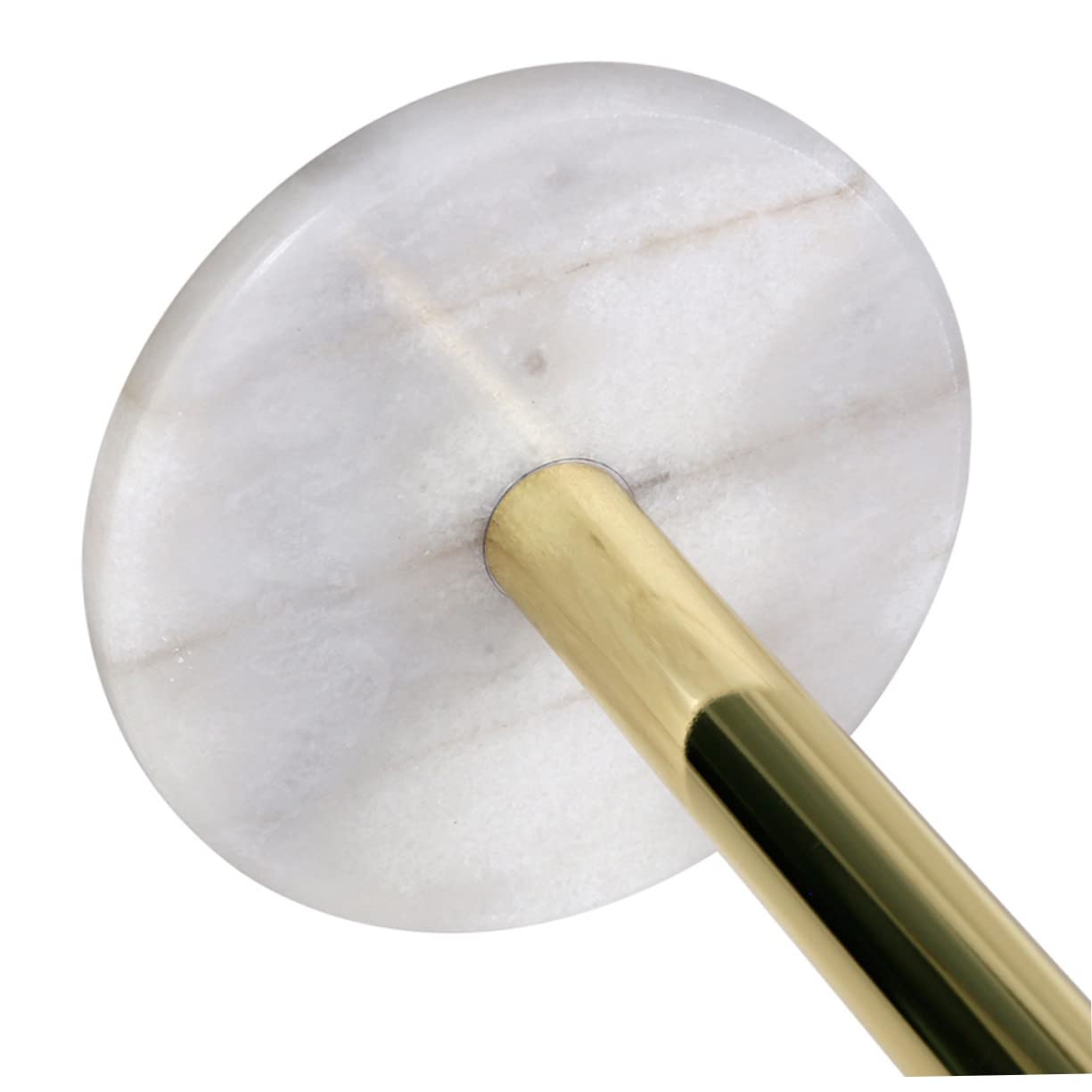 1stück Marble Küchentuchhalter Mit Goldbeschichtetem Ständer Eleganter Papierhalter Für Küchentische Und Badezimmerablage Stabiler Fuß Leicht Zu Reinigen Passend Für