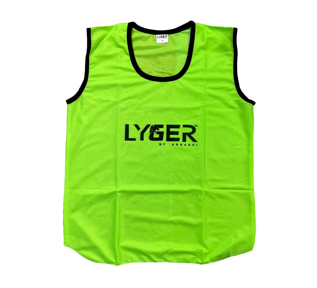 Buy LYGER Sports Training Bibs, Men's Vests for Football Soccer