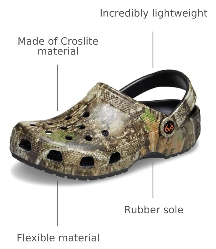 Image of Crocs Unisex-Adult Classic Realtree Clog