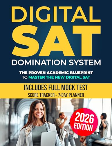 Digital SAT Study Guide: he Complete Digital SAT Study Guide | Exam Prep Book with Practice Questions & Full-Length Mock Test for College Admissions Success