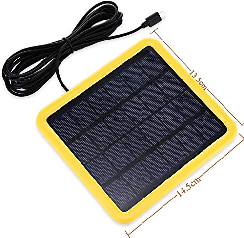 Solar Light Bulb Solar Camping Lamp Emergency Light Bulb Solar Lamp for Shed Patio Garden Chicken Coop Barn Pet House Yard Garden Torch Light 2w Solar Panel 1600mAh 180LM Without Light Sensor - Thumbnail 5