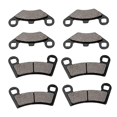 Plaquettes de frein à disque avant arrière en fer pour RZR 800 570 2008-2015 Fydun Lot de 8