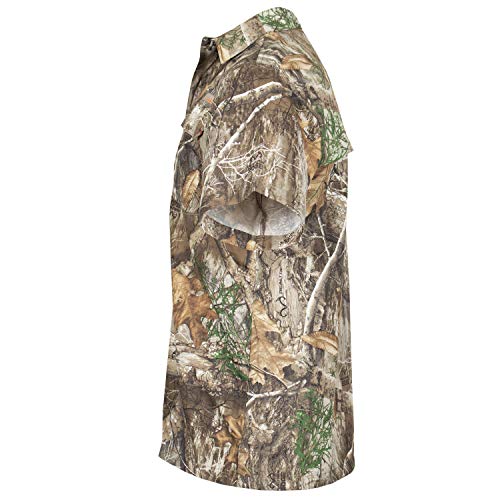 HABIT Men's Hatcher Pass Short Sleeve Camo Guide Shirt3