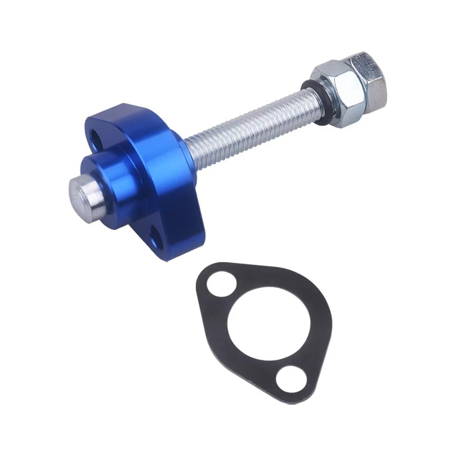 NTOLFCS Manual Cam Chain Tensioner Compatible With CBR 600 600RR F3 F4I CBR900RR TRX 250 350 450R CB600F Replace Timing Tension(Black)(Blue)