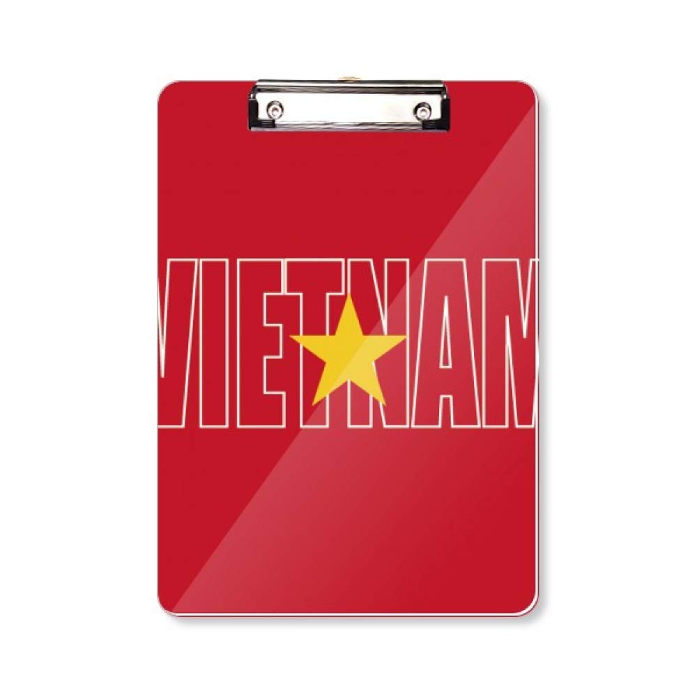 Porte-bloc Vietnam A4 rigide sous-main pour écriture de bureau - 5