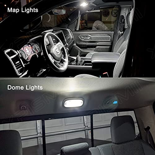Kit LED Interior Blanco 6000K 12 Piezas para Dodge Ram miniatura 5