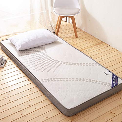 MLSH Colchón Individual, Dormitorio de Estudiantes Cama de 1.2M Futon Colchones Dormitorio Plegable Litera Tatami Alfombrilla de Suelo 47.24X78.74in (Color : 35.43X78.74in)