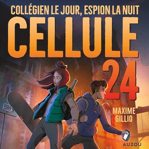 『Collégien le jour, espion la nuit』のカバーアート