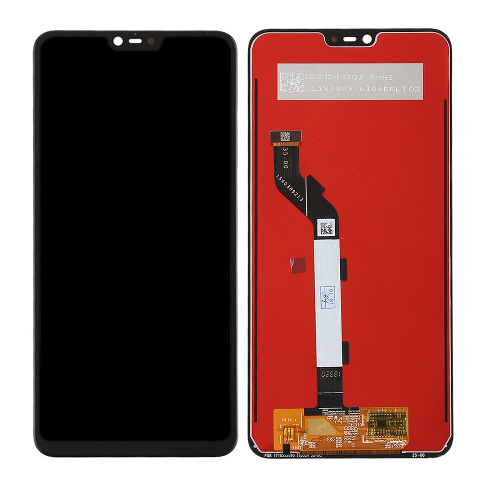 PIECES DETACHEES: Écran LCD avec Vitre tactile Noir Assemblés sur Châssis pour Xiaomi Mi 8 Lite - Neuf