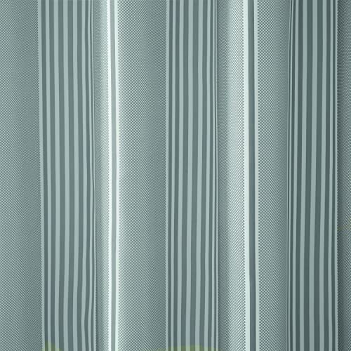 Catherine Lansfield Textured Stripe Shower Curtain Silver, W 70.9" x L 70.9" (1 Panels) - Image 3