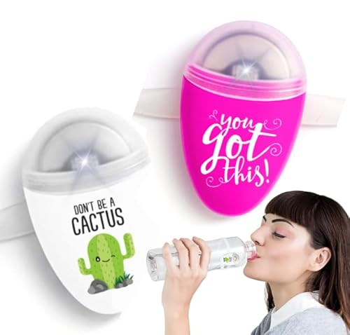 Ulla Drink Water Reminder, Smart Light for Water Bottle, Fits Most Bottles, Lights Up When Time to Drink, Hidrate Smart Water Bottle Reminder to Drink, Smart Hydration Reminder, Water Tracker, Bundle