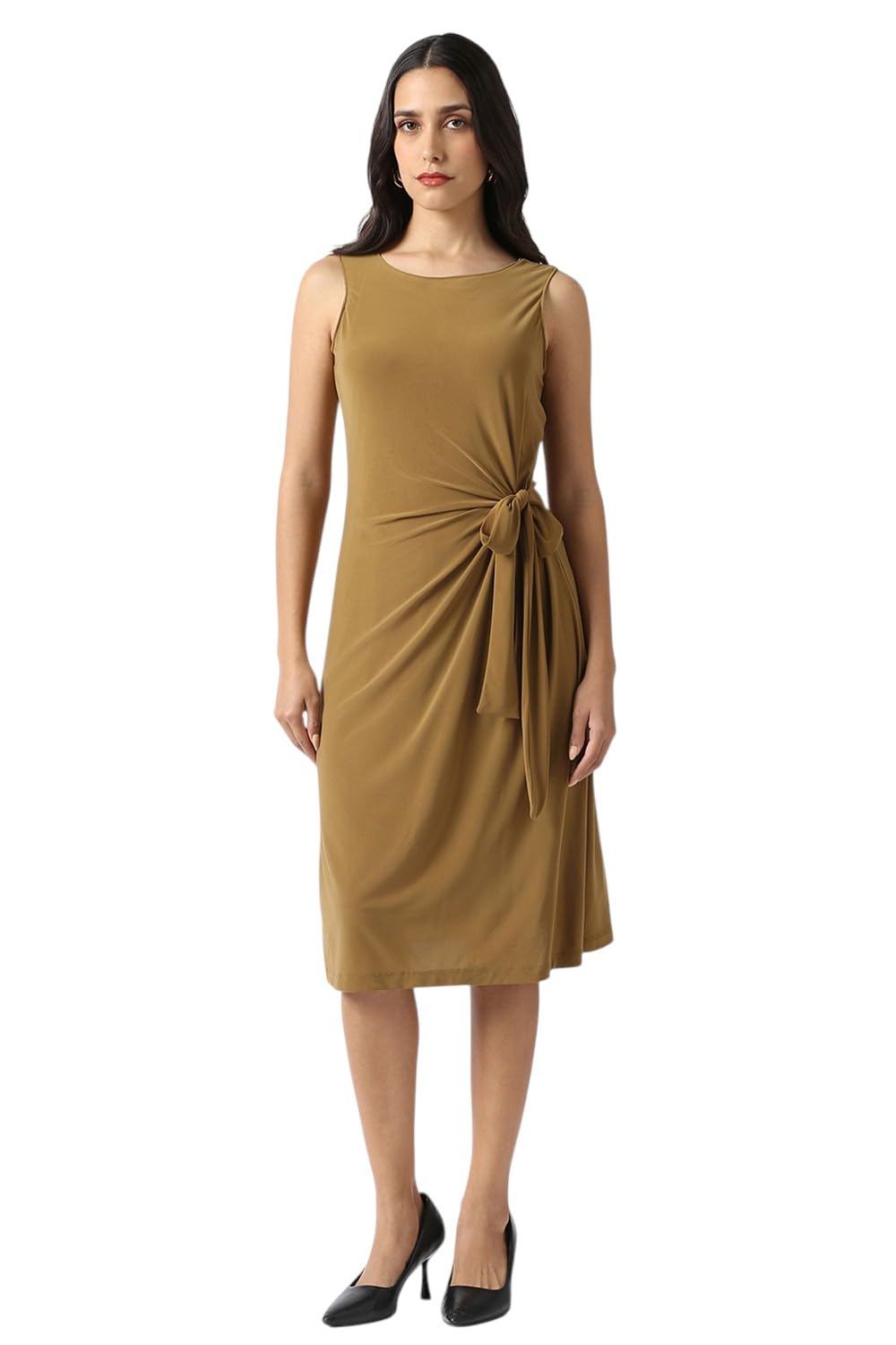 van heusen Women's Polyester Modern Calf Length Dress-picture-10