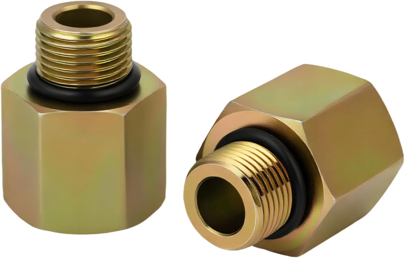 Transmission Cooler Oil Tube Connector Compatible with Ford F250 F350 F450 F550 Super Duty 2003-2005 6.0L