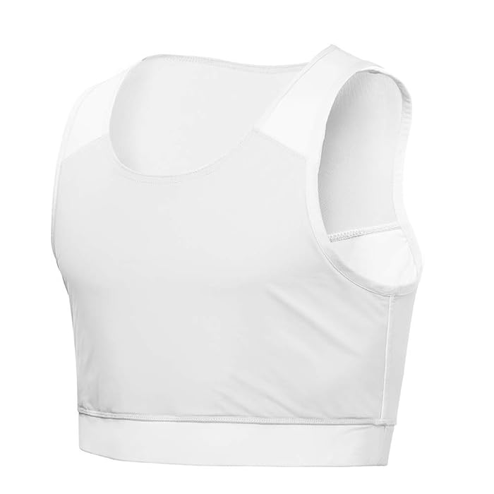 Buy Idtswch Chest Binder For Transgender Breast Binder Half Ftm Binder