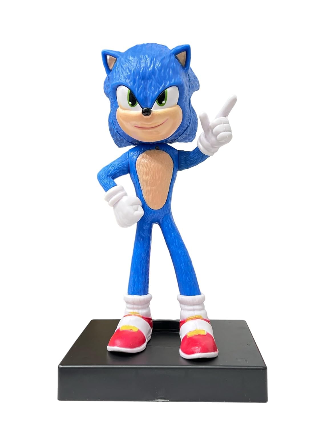 Tinion||Super Sonic Action Figure- Miniature Toy Figure (Doll) Special Edition for Car Dashboard, Decoration, Cake, Office Desk & Study Table (Pack of 1) (Height- 20cm)
