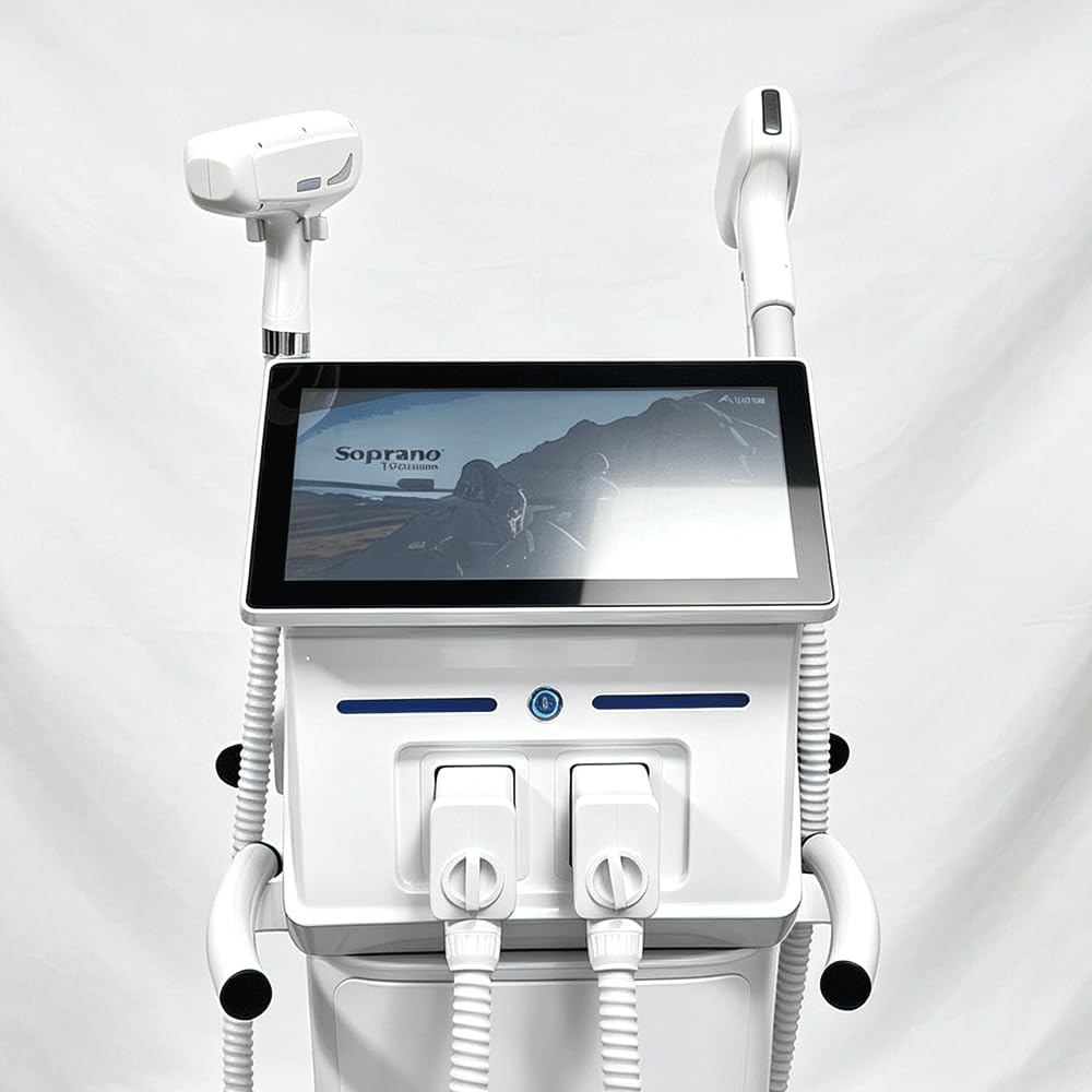 Professionelle 2-in-1 Körperpflege-Schönheitsgeräte mit großem Touchscreen, Kühlsystem, Multifunktions-Schönheitsgerät für Zuhause, Salon und Studio