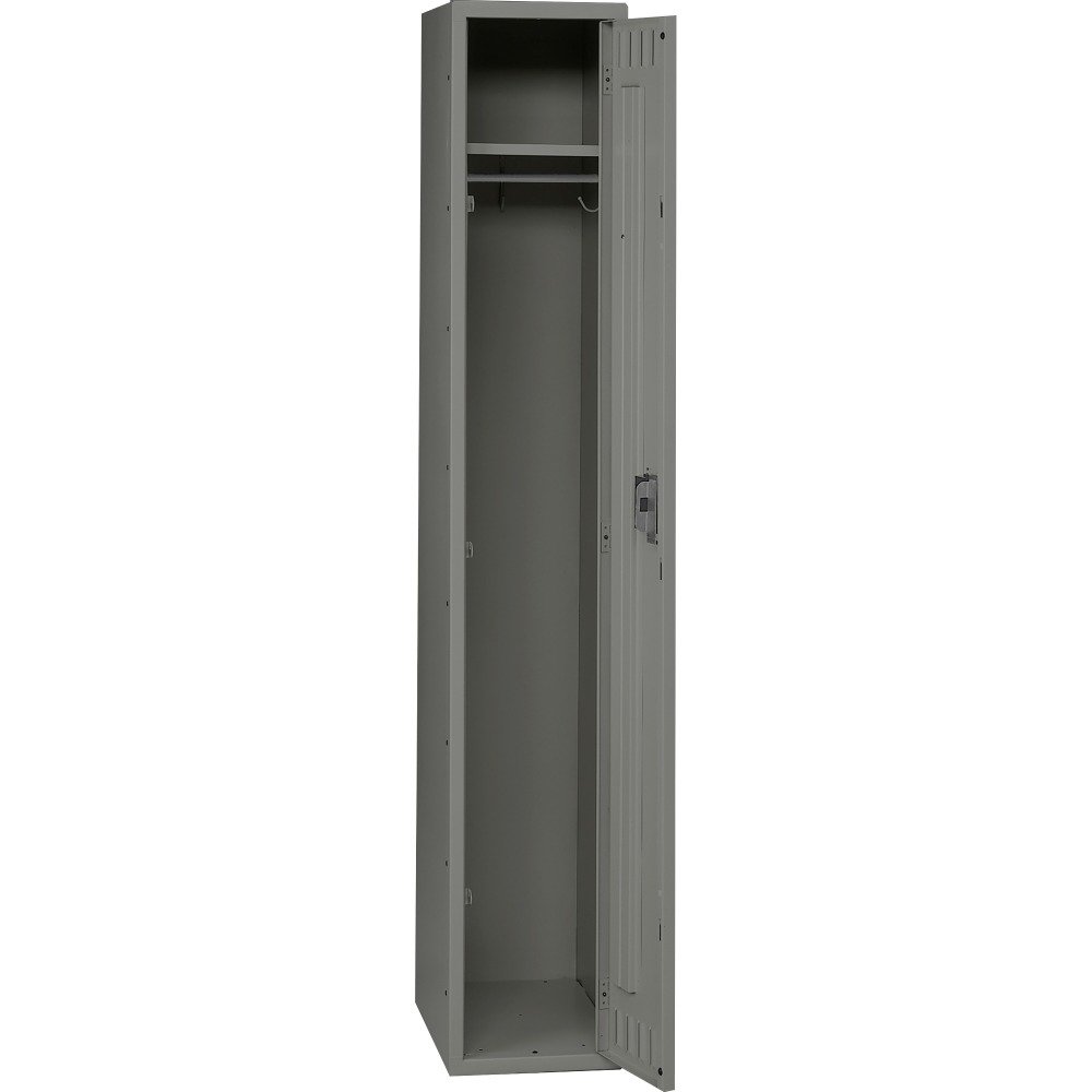 Tennsco - Single Tier Locker 12W X 18D X 72H Medium Gray "Product Category: Office Furniture/File & Storage Cabinets"