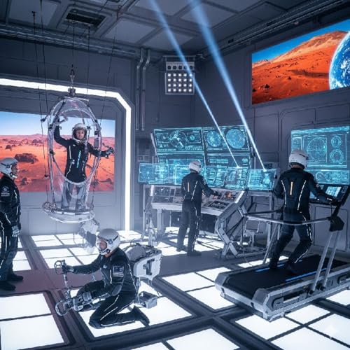 『Astronaut Academy: The Rigorous Physical and Psychological Training for Interplanetary Travel』のカバーアート