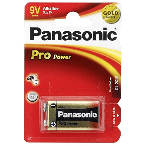 Panasonic Blister 1 Pila Alcalina 6LF22 9V Pro Power