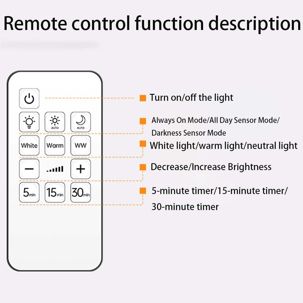 Applique a LED, Lampada per Quadri Senza Fili con rilevatore di Movimento, Batteria a LED dimmerabile, Girevole a 360°, 3 Temperature di Colore, Telecomando con Timer, Luce notturn