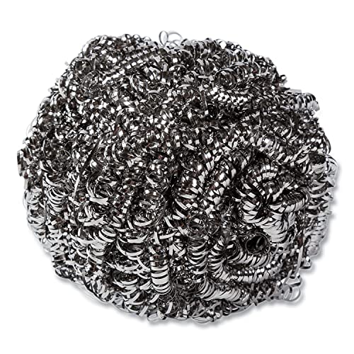 Large Stainless Steel Sponge Polybagged 1.75 Oz 12/Pk 6 Pk/Ct Qty: 72