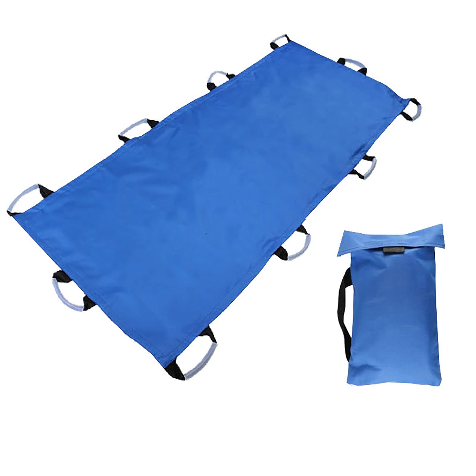 YNIYUJKL Folding Soft Stretcher, 12 Handles Emergency Rescue Stretcher Medical Stretcher Portable Transport Unit, With Storage Bags For Hospital Sports Venues Ambulance