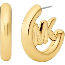 Michael Kors Womens Logo Hoop Earrings Model MKJ8509710