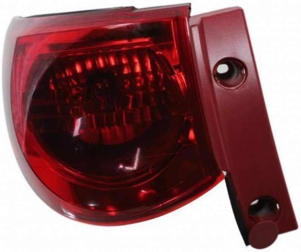 For Chevy Traverse 2009-2012 Tail Light Assembly Outer Driver and Passenger Side Pair DOT Certified | GM2800238 | GM2801238 | 15912687, 15912686