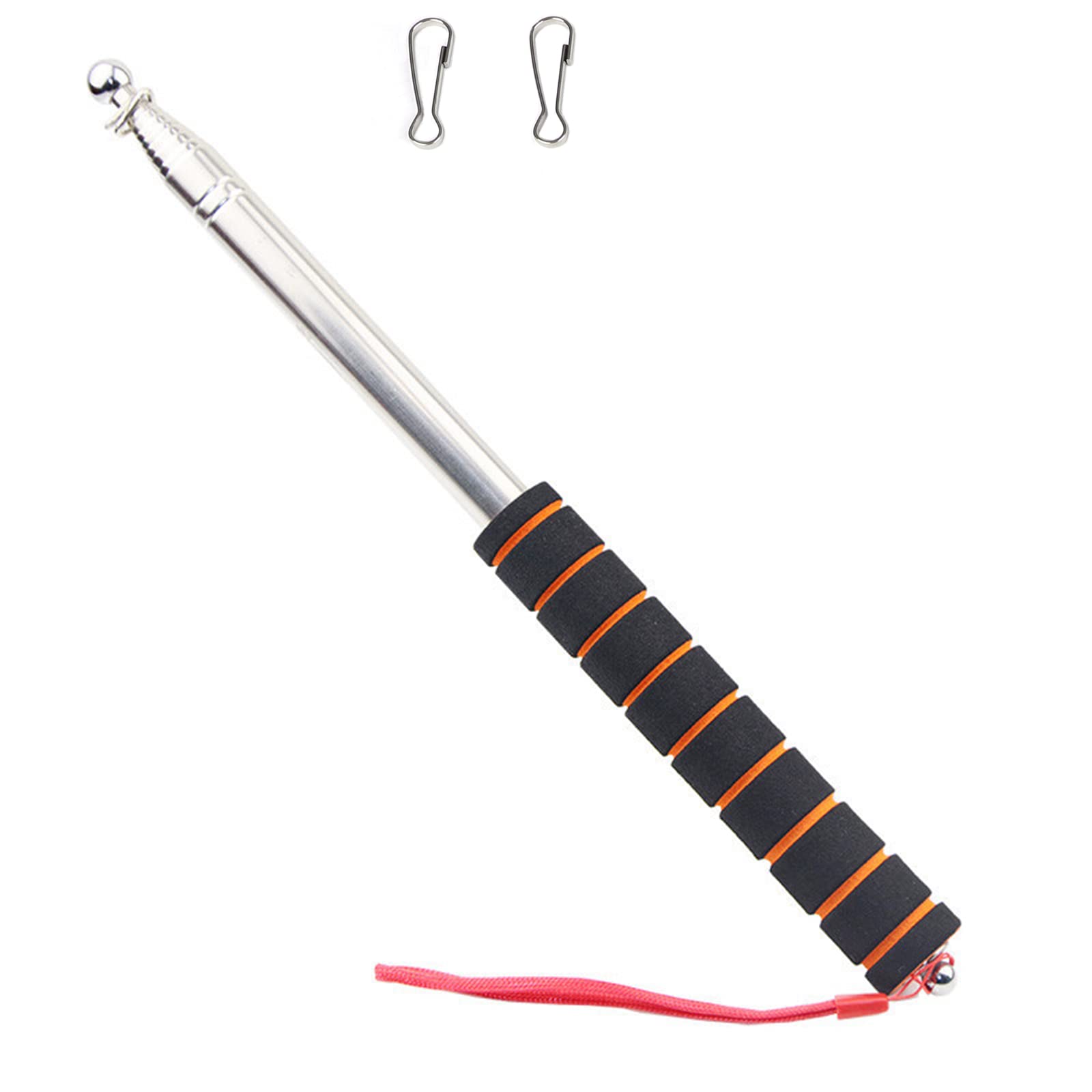 Amazon | Difounmas 伸縮旗ポール 指示棒 旗棒 屋外フラッグ