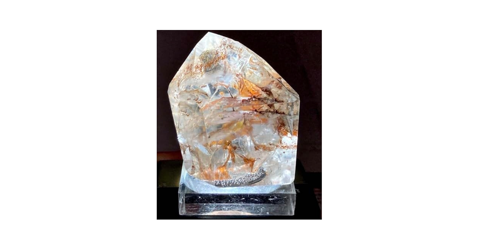 コパー（銅）内包　レインボー　クリスタル　水晶　ポイント　ポリッシュ　原石 Amazon.co.jp: コパー（銅）内包 レインボー クリスタル 水晶