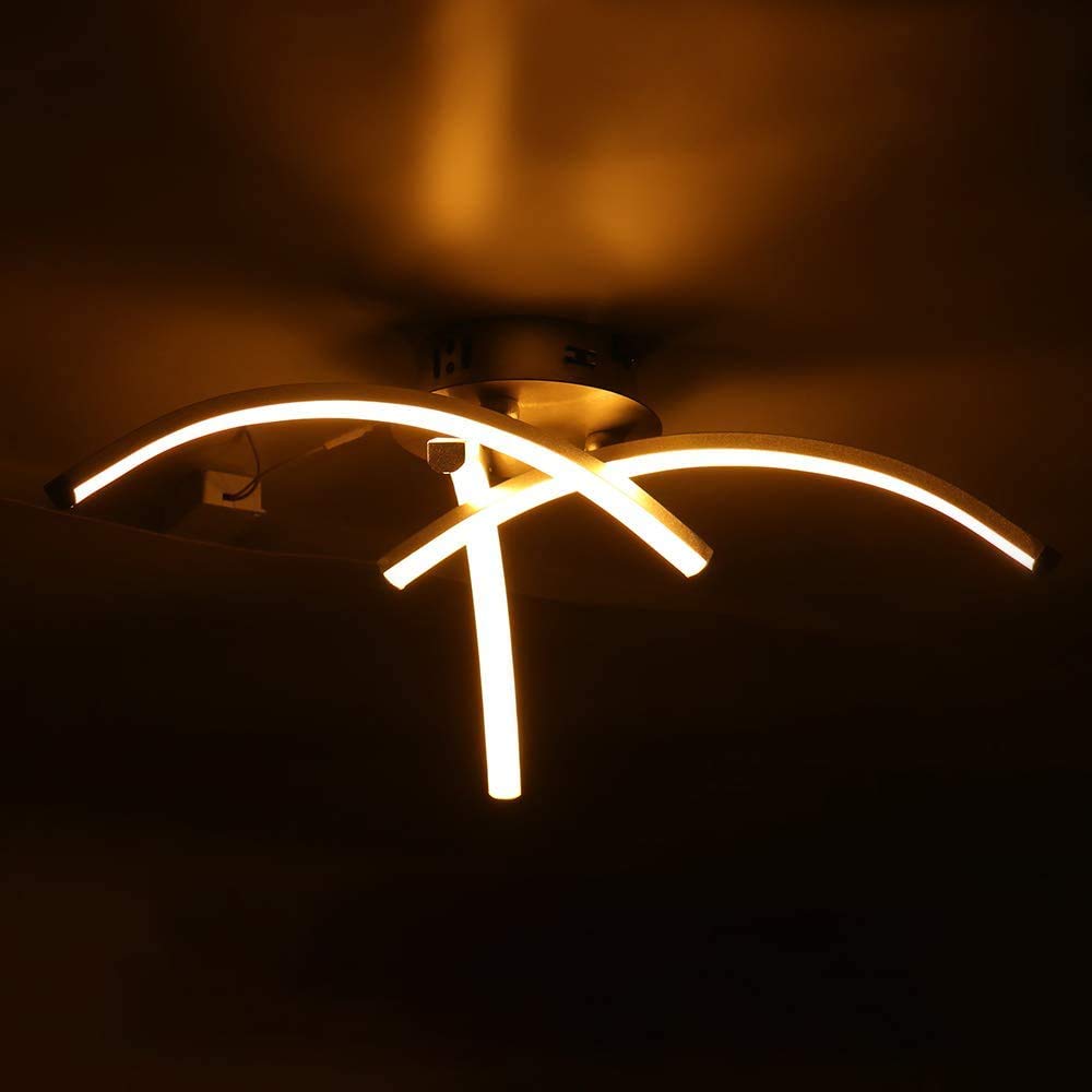 Buy LED Ceiling Light Fitting, Modern Flush Mount Ceiling Light 3 Built