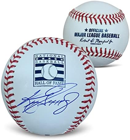 Ken Griffey Jr Autographed Hall of Fame Logo HOF Signed Baseball ...