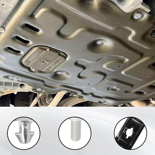 Image of HAOBO 14PCS Engine Lower Cover Pin Screws, Engine Splash Shield Hardware Screw and Access Clip, Engine Case Guards Compatible with Honda Accord Civic, Replace #90674-TY2-A01 90105-TBA-A00 (K2-14PCS)
