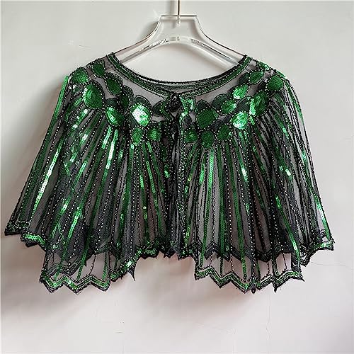 Sequins Flapper Shawls Wraps for 1920s Prom and Beautiful Beauty Scarf Beaded for Evening Dress3