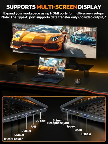 Image of 16 inch 3K IPS Business Laptop for Work&Study | 1TB NVMe+16GB RAM Responsive,4-Core N150 3.6GHz,Win11 Pro Secure,Fingerprint+Backlit,HDMI+USB-C+RJ45,6000mAh Long,2Yr Wty