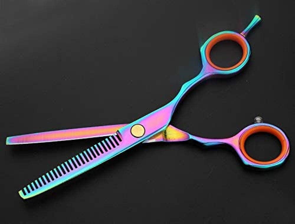 Tijeras de peluquería, Tijeras de peluquería Profesionales Serie Razor Edge Profesional-Tijeras para el Cabello y Tijeras para Adelgazar/texturizar/Juego de Tijeras-6.5