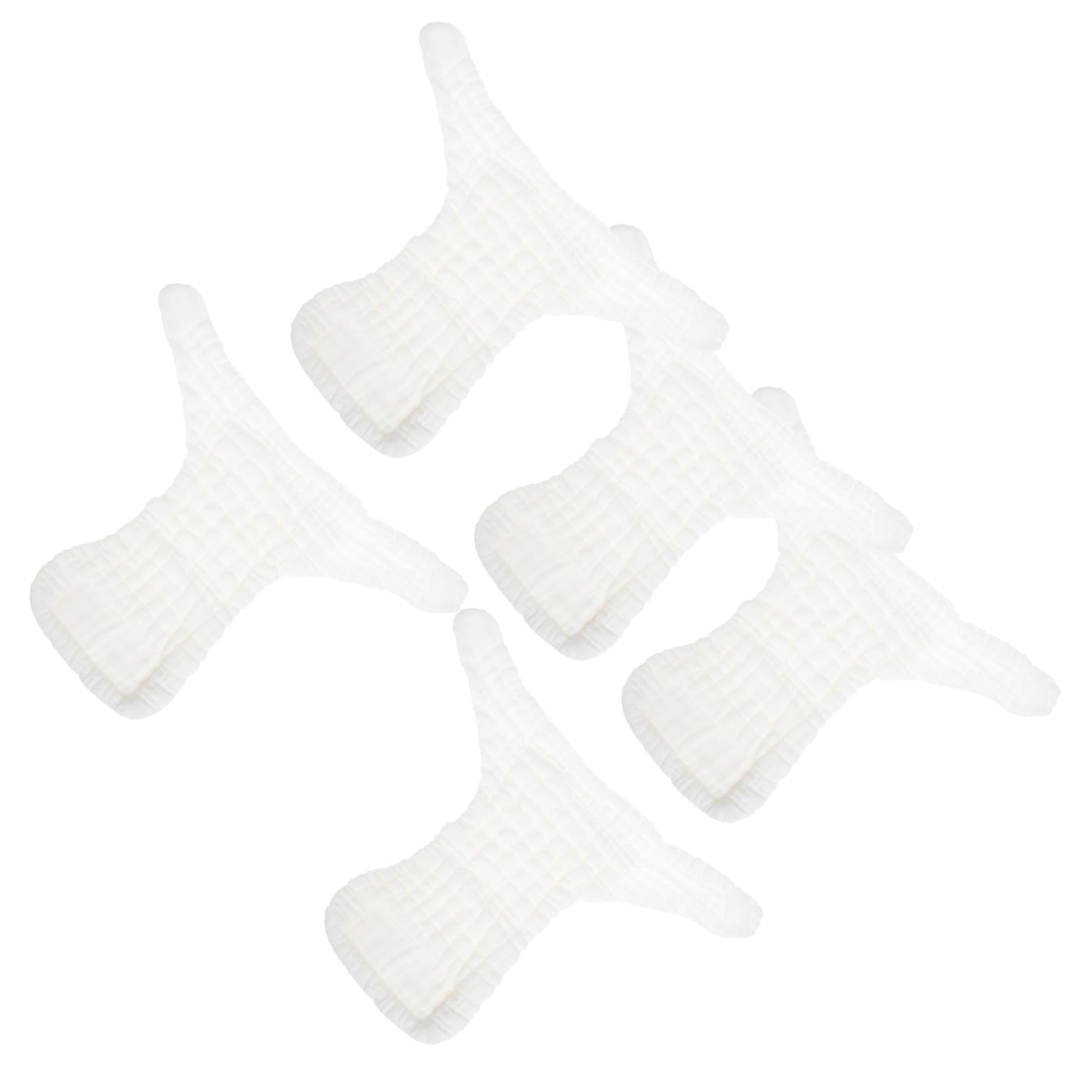 Beavorty Couches Lavables en Coton pour Bébé -né, 5 Pièces, Réutilisables et Respirantes, Nuit, Gardent Bébé Sec Confortablement