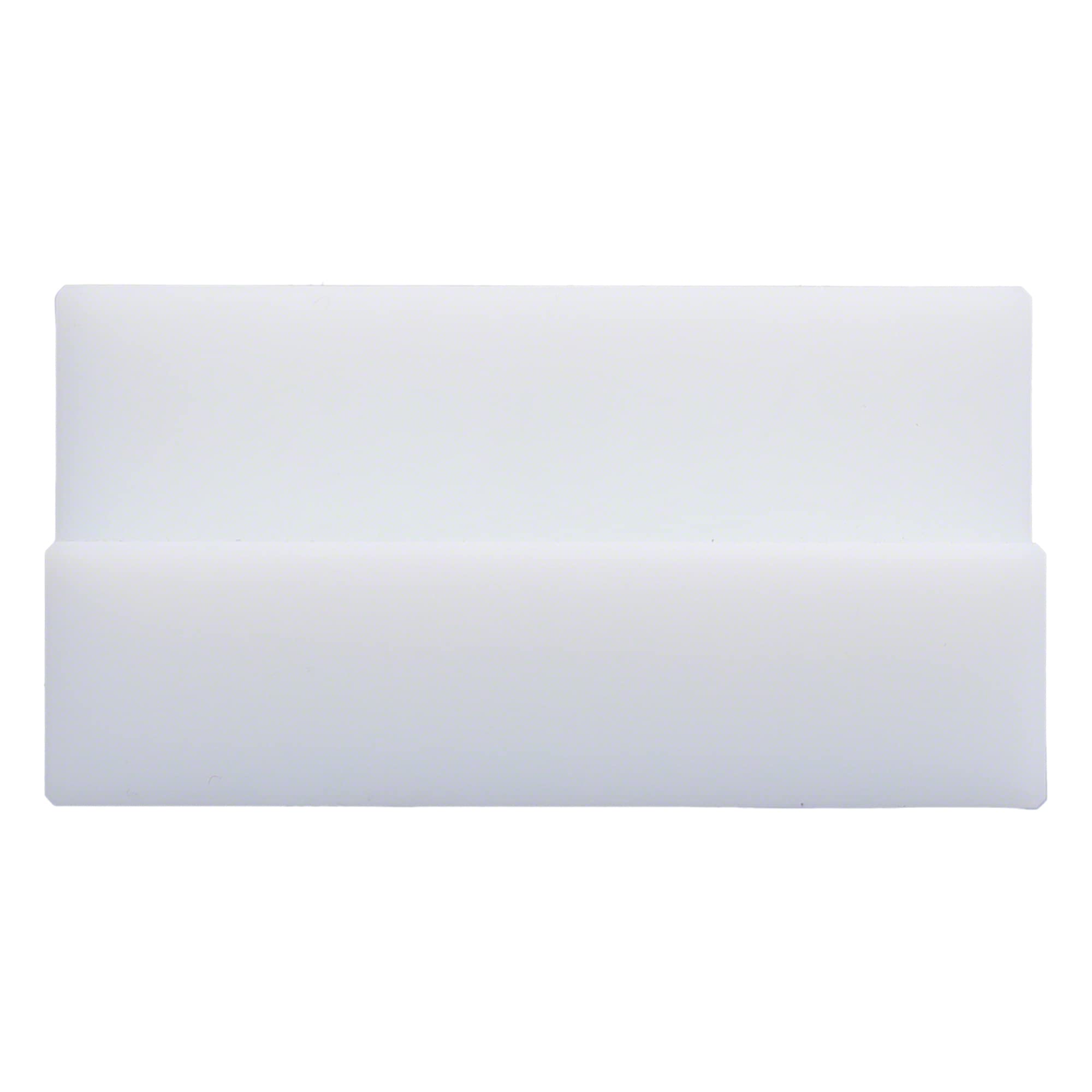 Stubai Element składany, z tworzywa sztucznego PE, biały, pryzmat 25 + 35 mm 130 x 95 x 50 mm z uchwytem