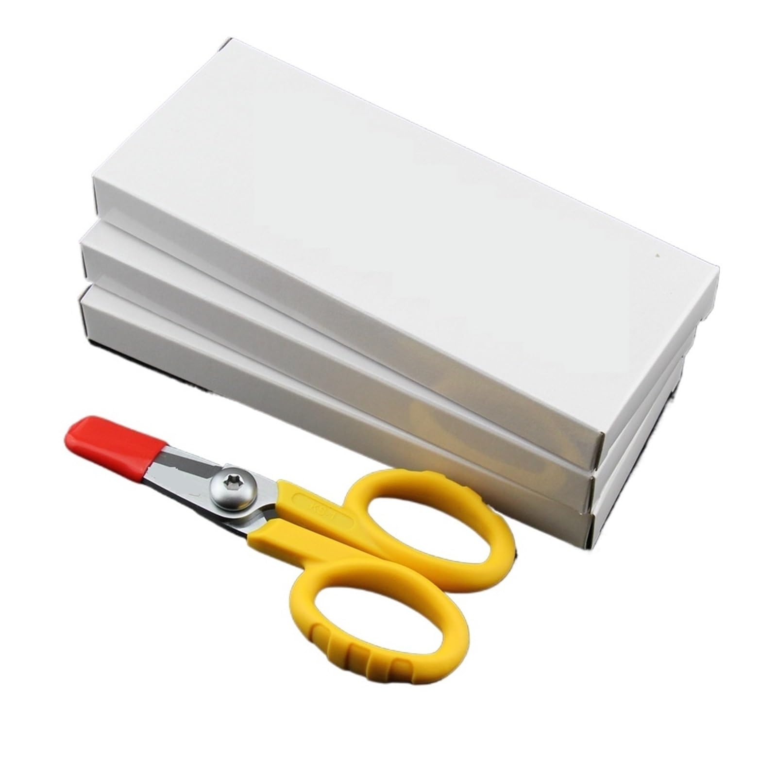 Cuchilla de fibra óptica, cuchillo de fibra óptica 5 uds./lote de tijeras for cortar cables de fibra óptica, herramientas FTTH con diseño fácil de usar para camiones de empalme, laboratorios