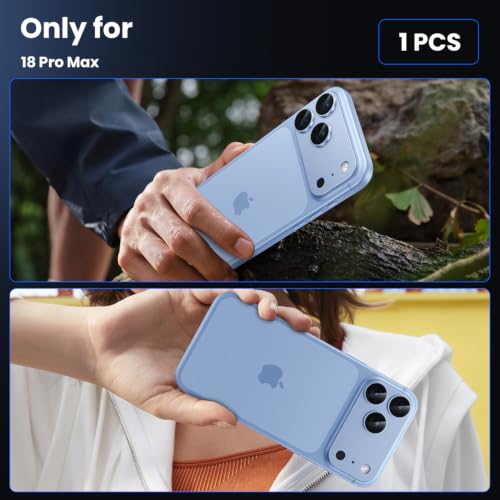 Image of WSKEN for 18 Pro Max Camera Lens Protector for iPhone - Military Grade