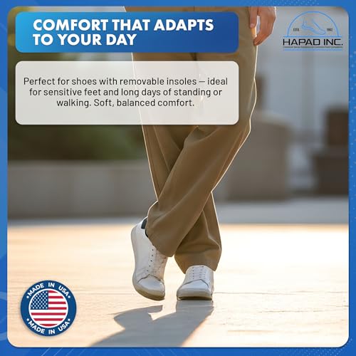 Plantillas de reemplazo HAPAD Comf-Orthotic para mujer talla 9-10 miniatura 5