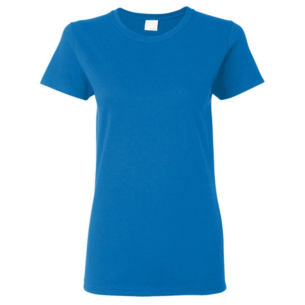 Gildan Ladies/Womens Heavy Cotton Missy Fit Short Sleeve T-Shirt (L) (Royal)