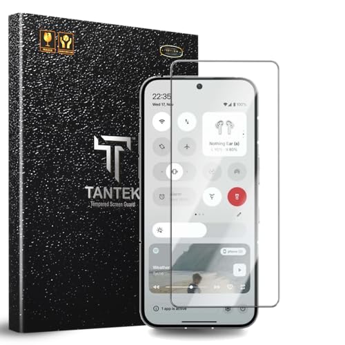 Image of TitanGuard Tempered Glass Screen Protector Guard for Nothing Phone 3 5G - 9H Hardness, Military Grade, Anti-Static, Easy Installation Kit - 1 PACK