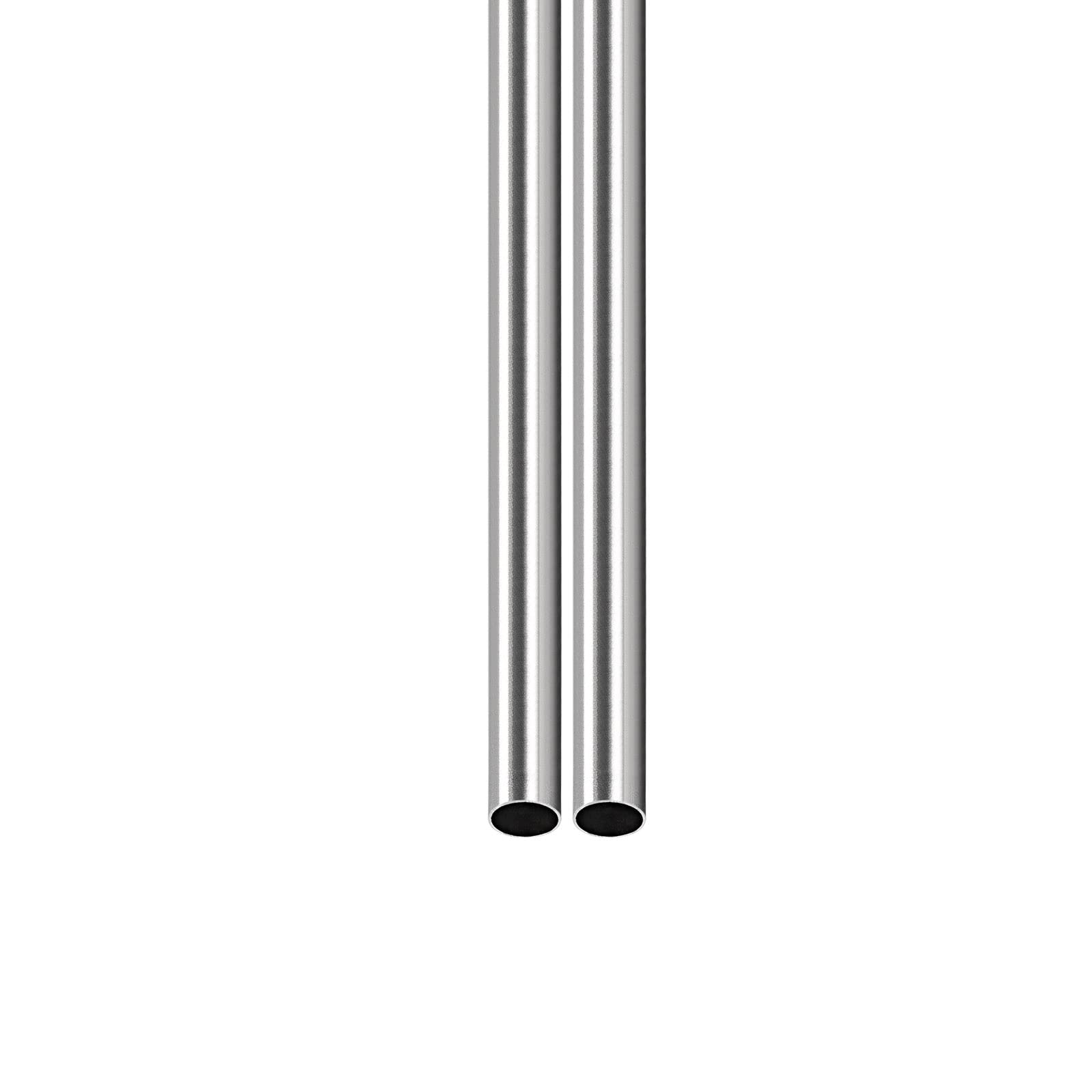 Tube Acier Inox 316 Droit - 4 Mm Diamètre × 0,5 Mm Paroi × 300 Mm Long - Pour Bricolage, Modélisme, Décoration