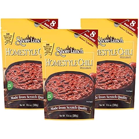 Shore Lunch Homestyle Chili With Bean Mix, 10.6000-Ounce (Pack of 3) Cover