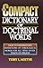 The Compact Dictionary of Doctrinal Words